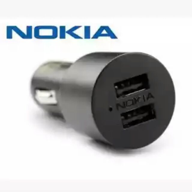 Nokia DC-20 原裝 車用充電器 5V 1A/2A  雙USB輸出