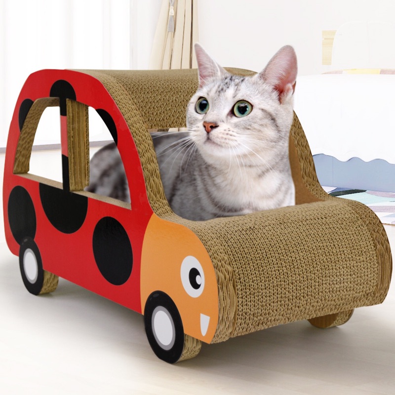 免運款式多 車子貓抓板卡車貓抓板造型貓抓板免組裝 蝦皮購物