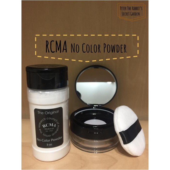 現貨！RCMA 無色蜜粉 RCMA no color powder/ 篩網蜜粉盒