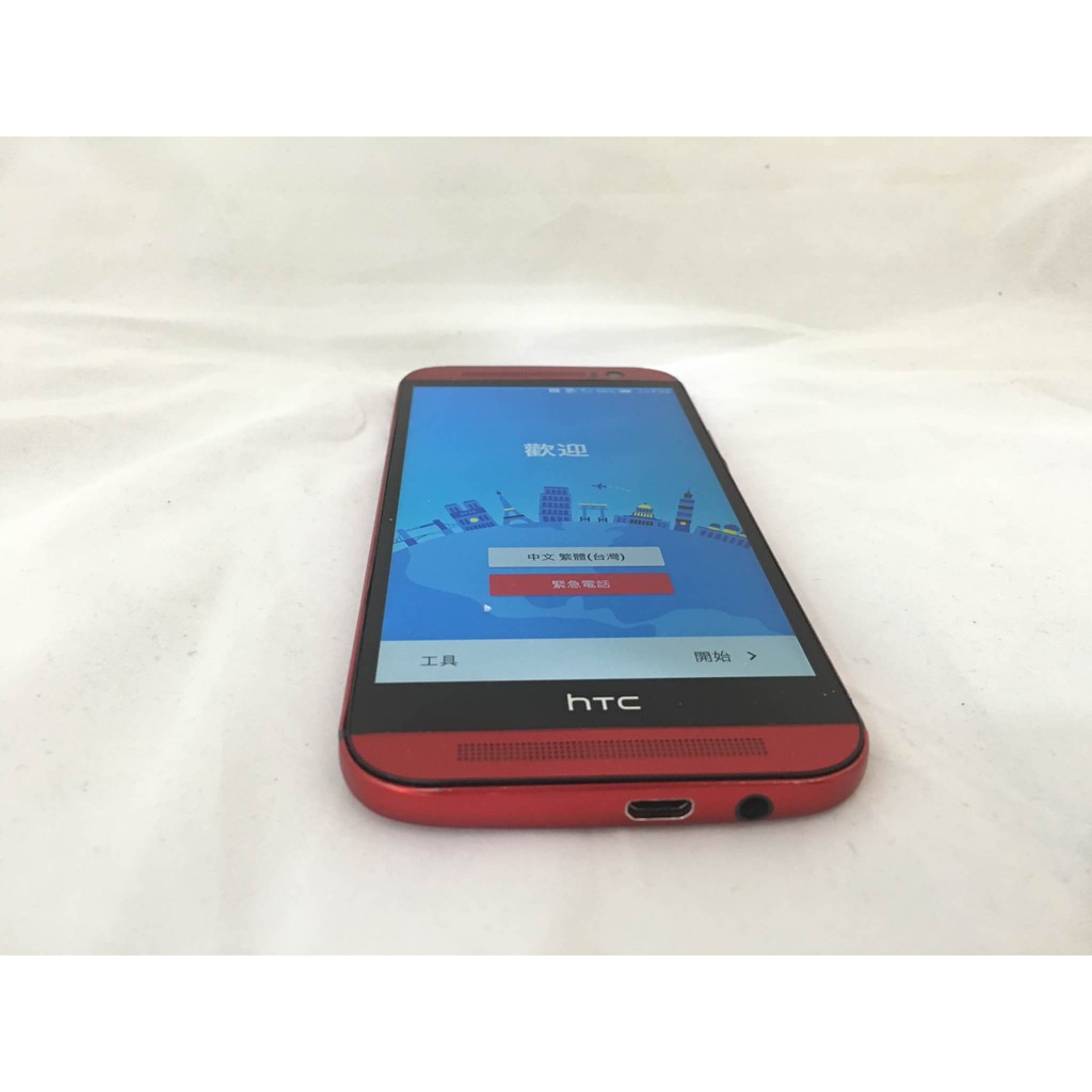 ∞美村數位∞宏達電 HTC One M8 16G 紅色 中古機/使用正常/九成新