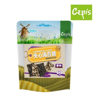 [Cepis]紫米夾心海苔燒80g