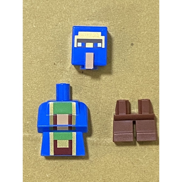 LEGO 樂高 人偶 流浪商人 創世神 Minecraft 21167