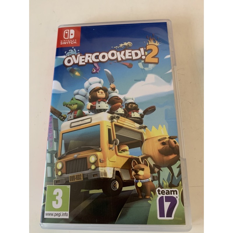 switch 遊戲片 overcooked!2