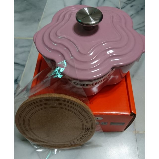 LE CREUSET 16cm ROSE 花鍋