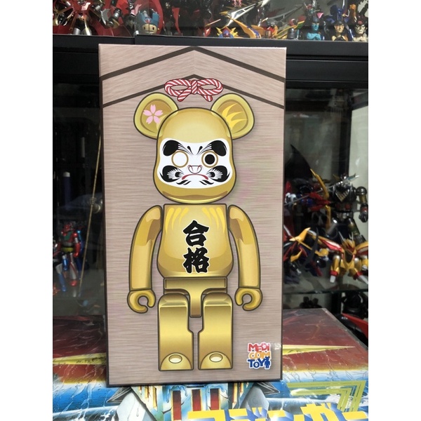 Be@rbrick 達摩 櫻花 電鍍金 合格 大願成就 現貨