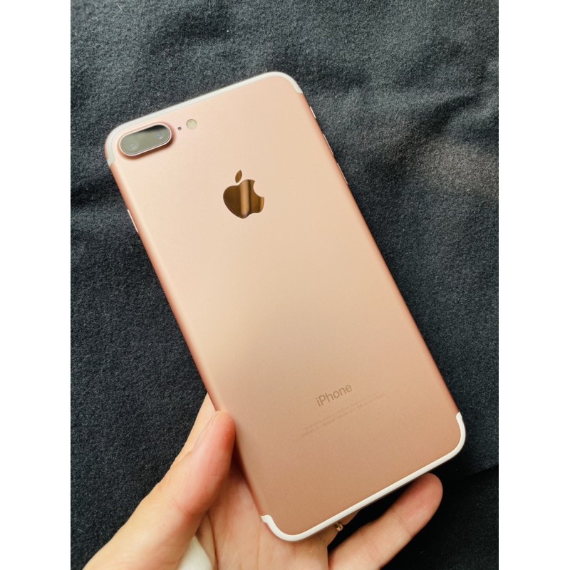 iphone7 plus 二手 粉色 玫瑰金 256g 女用機 附盒