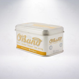 日本 共和株式會社 OBand 迷你橡皮筋銀罐 (30g/共10種款式)