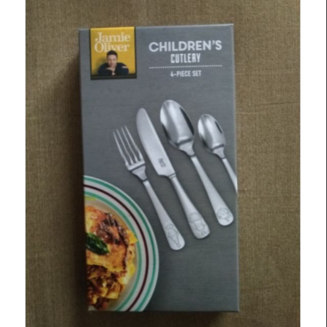 Jamie Oliver 傑米奧利佛兒童餐具組18/10（316不鏽鋼）