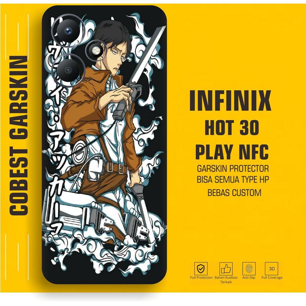 訂購 Garskin 貼紙 HP Infinix Hot 30 Play NFC Garskin 外殼可定制圖案