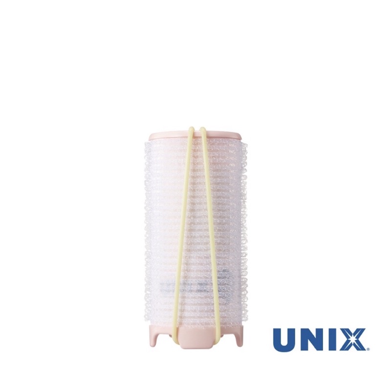 韓國UNIX USB充電髮捲 38mm櫻花粉