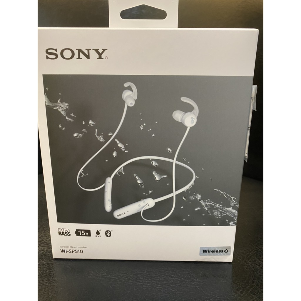 Sony 藍牙耳機 WI-SP510 WI - SP510 ［購機贈品便宜賣］ 交換禮物 運動耳機 打4折