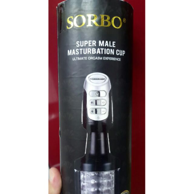 Sorbo男性電動自慰杯