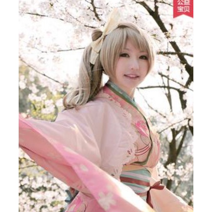 大全套 二手現貨 COSPLAY LOVELIVE 南小鳥 小鳥 UWOWO 正月未覺醒 正月 未覺醒 和服