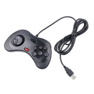 SEGA Usb 有線遊戲控制器手柄經典遊戲手柄遊戲手柄控制器適用於土星系統風格適用於 PC 適用於世嘉