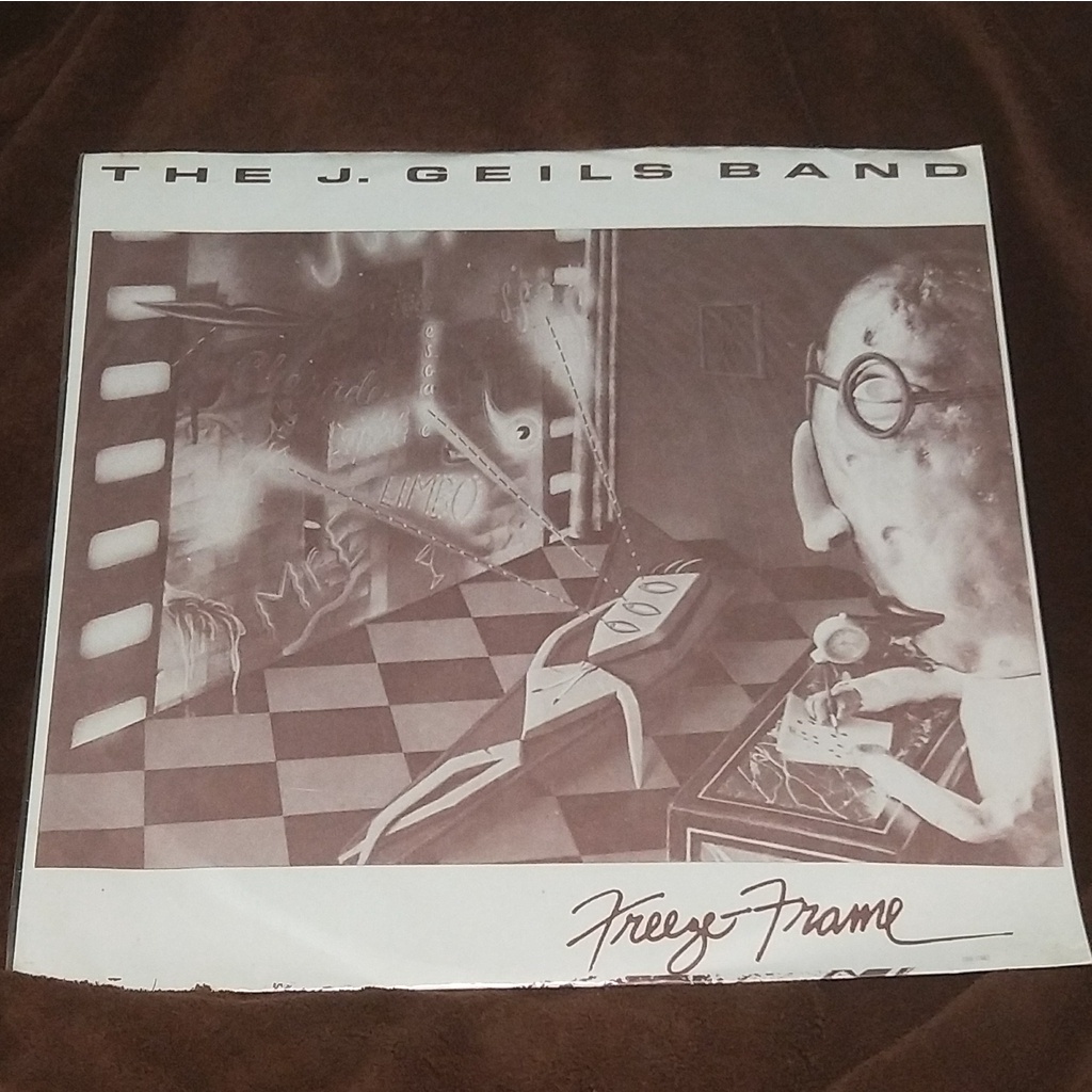 The J. Geils Band「Freeze Frame」台版黑膠唱片