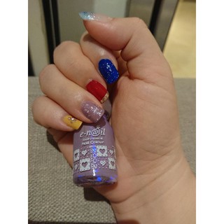 《全新公司貨》【e-nail水指甲 P514 蘇格蘭】飽和粉紫藕色，浪漫知性典雅，適單擦彩繪，環保無毒快乾香氛水性指甲油