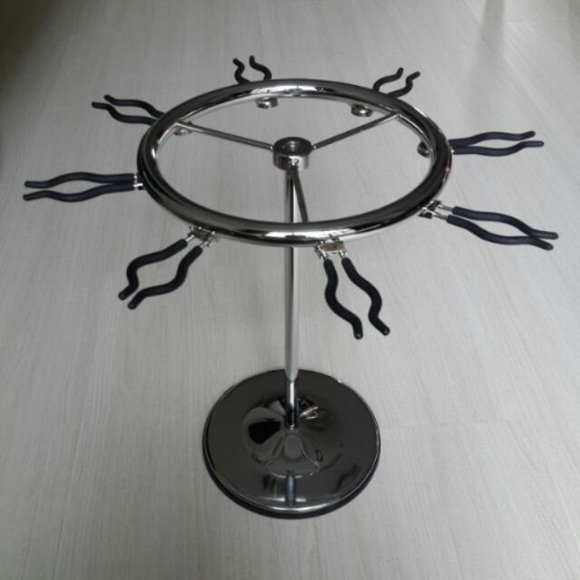 桌上型電鍍高腳杯架（台灣玻璃館）
