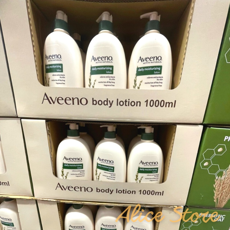 【Alice Shop】costco 好市多代購 艾惟諾 燕麥保濕乳 1公升 保濕 乳液 居家生活