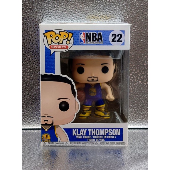 Funko pop NBA Klay Thompson K湯 勇士隊 公仔 搖頭娃娃 Curry 咖哩