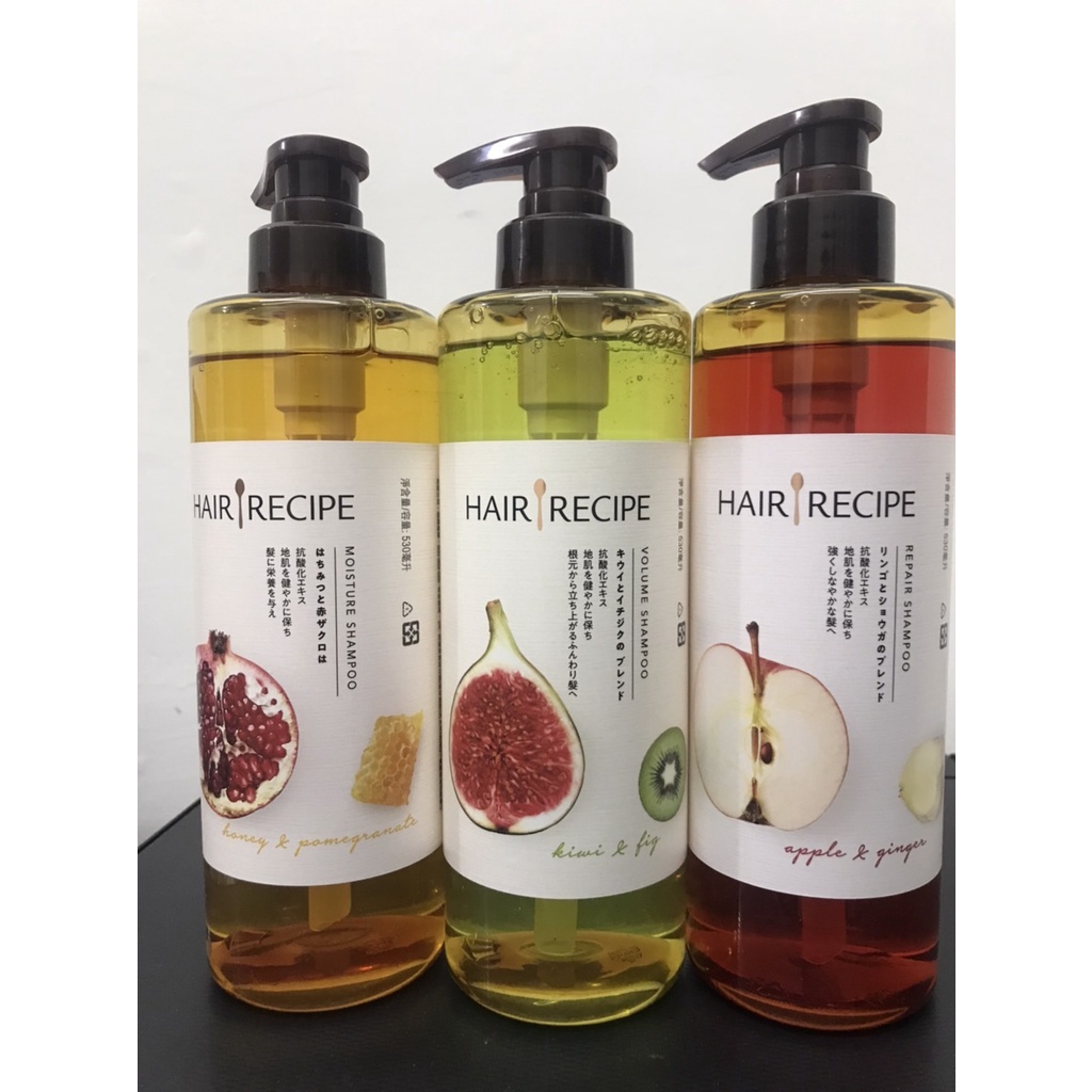 指定超商免運 雲端發票 全新  Hair Recipe 日本髪的料理  洗髮精 530ml