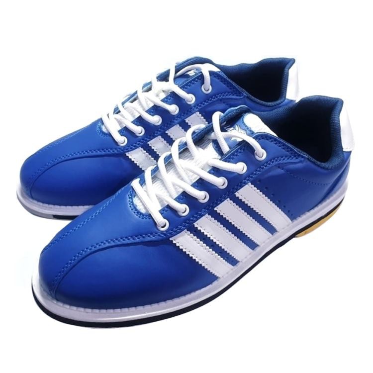 LANEWOLF 新式樣2.0仿真皮男用高級保齡球鞋-右手鞋(藍色)【DJ80嚴選】