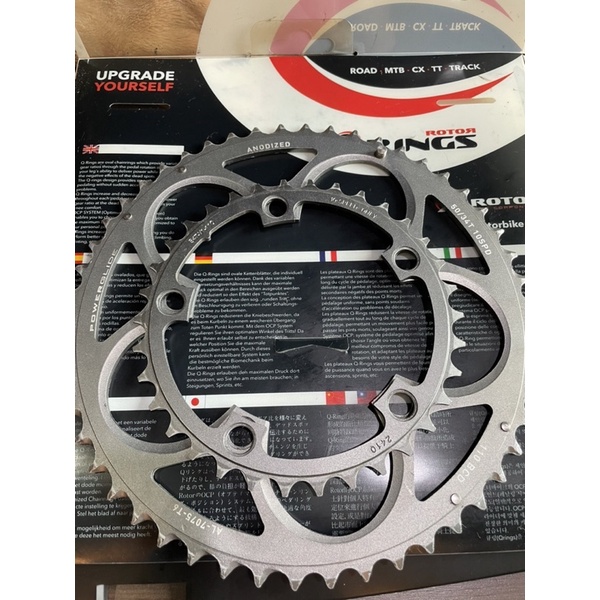 SRAM POWERGLIDEForce /Rival 十/九速通用 拆車品50/34T齒盤組BCD 110的曲柄