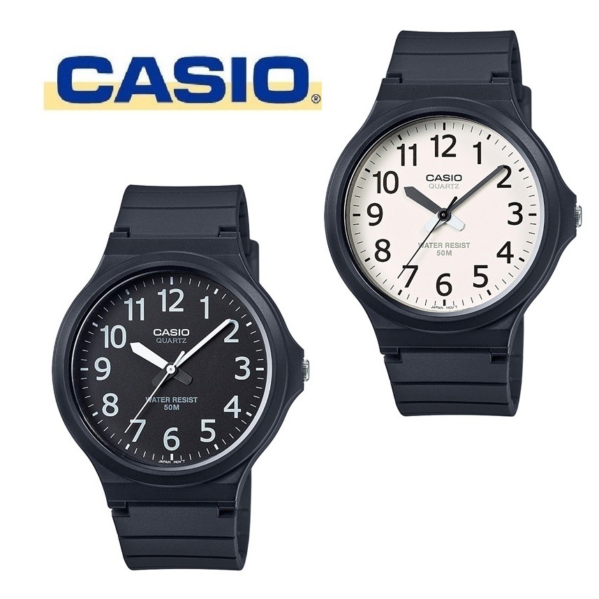 CASIO 卡西歐 超輕薄 MW-240-1B 大表面 MW-240-7B