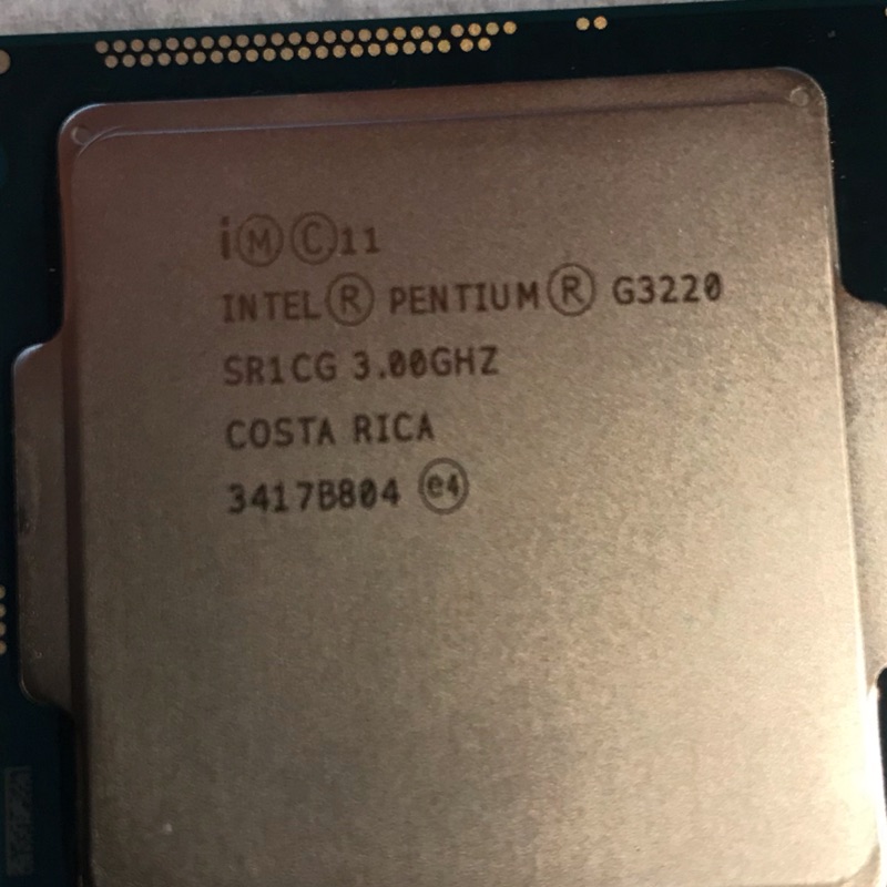 Intel g3220 cpu