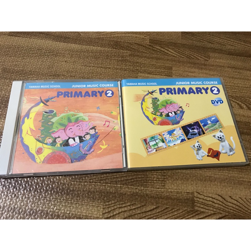 Yamaha幼二 cd加dvd 及課本