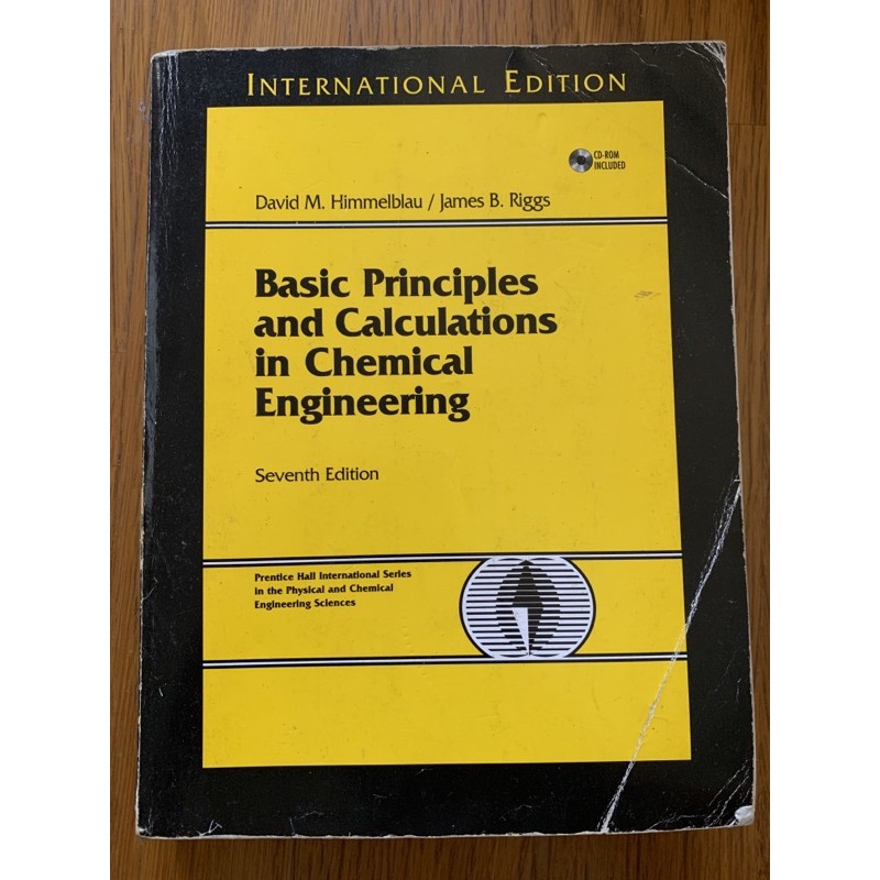 Basic Principles &amp; Calculations in Chemical Engineering 7th
