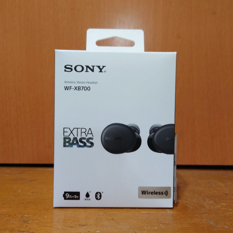 全新 7-11免運 Sony WF-XB700 真無線藍芽耳機 Extra bass 黑色 台灣公司貨