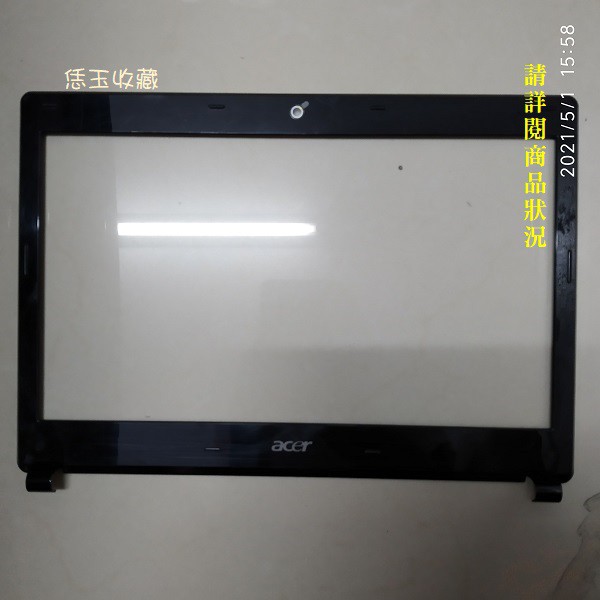 【恁玉收藏】二手品《雅拍》Acer Aspire 4741G 液晶螢幕邊框41.4GY03.001@4741G_05