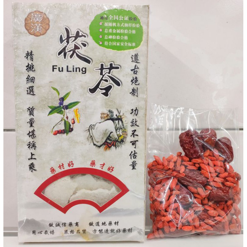 茯苓 藥膳包 600g 四神湯 脫水乾貨 團購人氣美食伴手禮 素食 食品 熱賣熱門商品 芡實 蓮子 當歸片 人蔘鬚 木耳