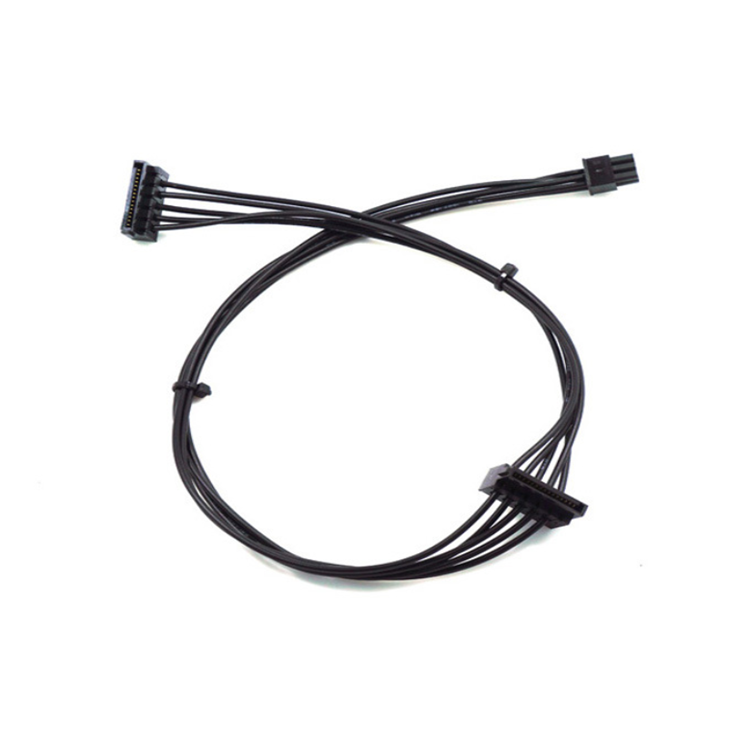 買10送1 小6pin轉sata電源線品牌機主板mini 6pin轉sata硬盤電源線 蝦皮購物