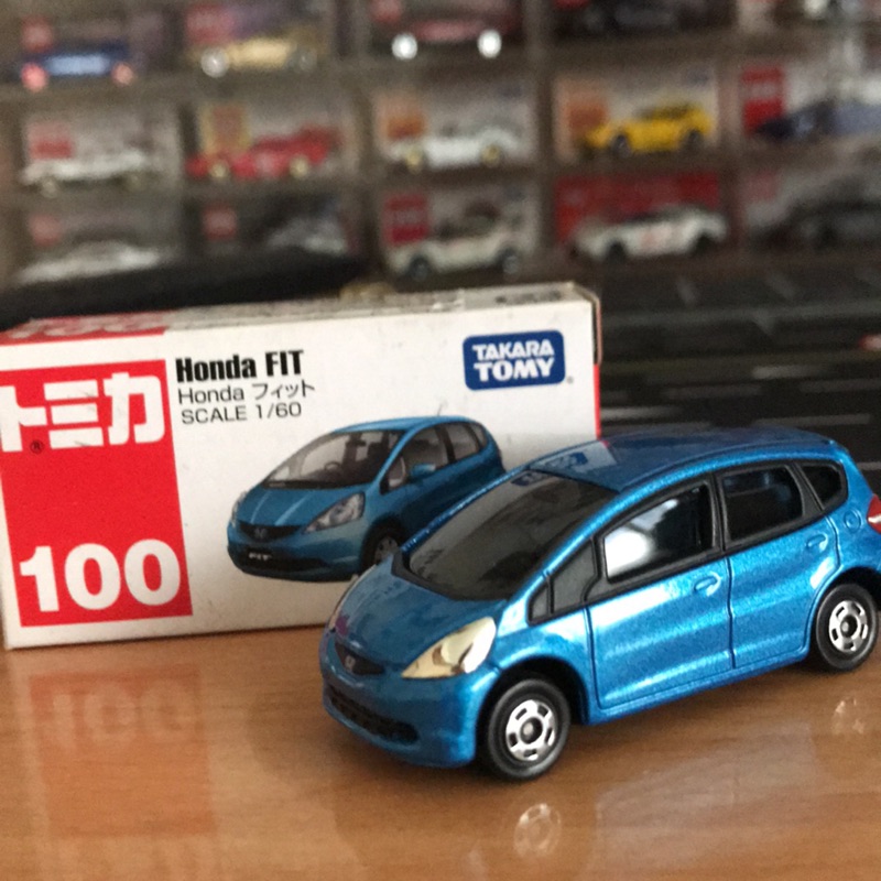 Tomica 多美小汽車 絕版 No.100 Honda Fit (非civic type r