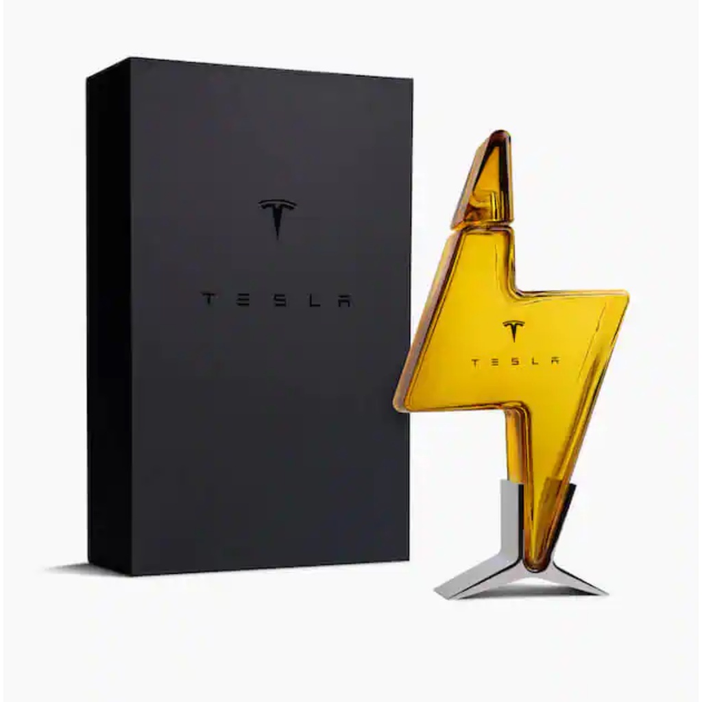 特斯拉酒瓶 Tesla Decanter 閃電造型酒瓶 限量