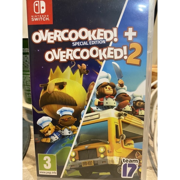 NS Switch 煮過頭 1+2 合輯 中文版 Overcooked 煮糊了