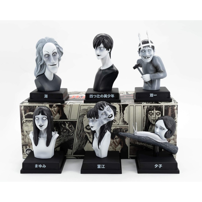 預購 Unbox Industries 伊藤潤二怪奇箱盲抽雙一淵小姐富江蛞蝓夕子真由美十字路口美少年 蝦皮購物