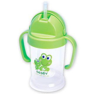 瘋狂寶寶***大眼蛙 DOOBY 神奇喝水杯 200ml