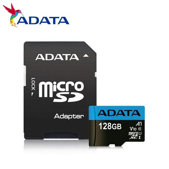 威剛 ADATA Premier 128G micro SDXC A1 UHS-I C10 U1 記憶卡 附轉卡