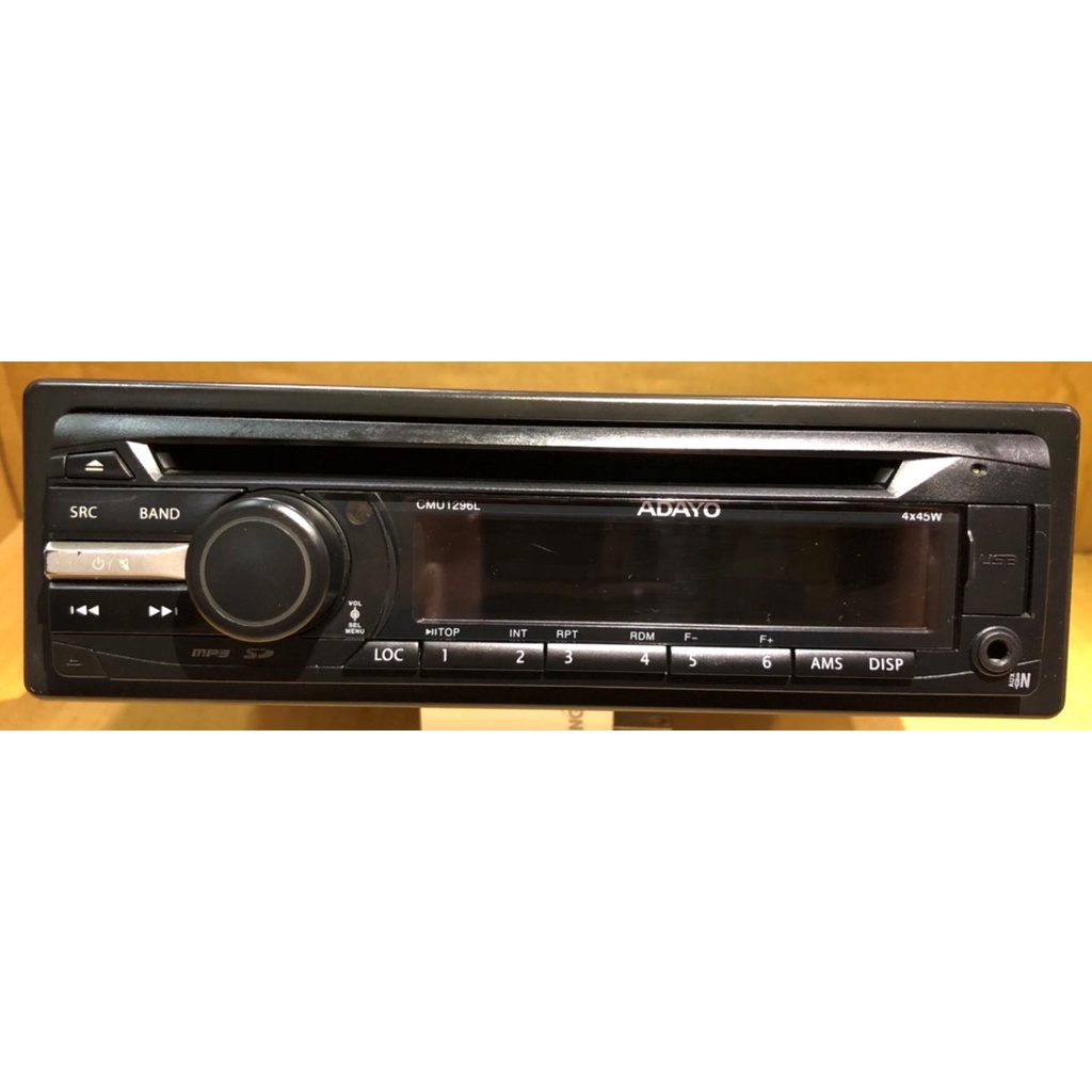 [中古] 汽車音響主機 ADAYO CMU1296L 收音機+CD+USB+AUX