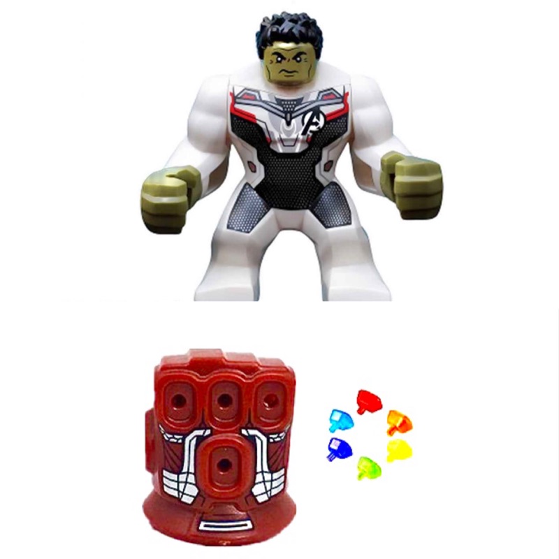 LEGO 樂高  76144 超級英雄系列 單售 綠巨人浩克 含手套及六顆無限寶石