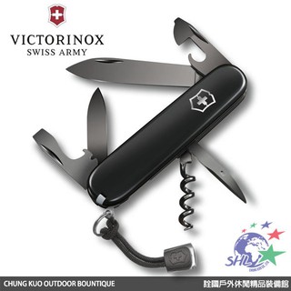 詮國(VN266)Victorinox Spartan PS 黑色特殊電鍍13用瑞士刀 / 1.3603.3P