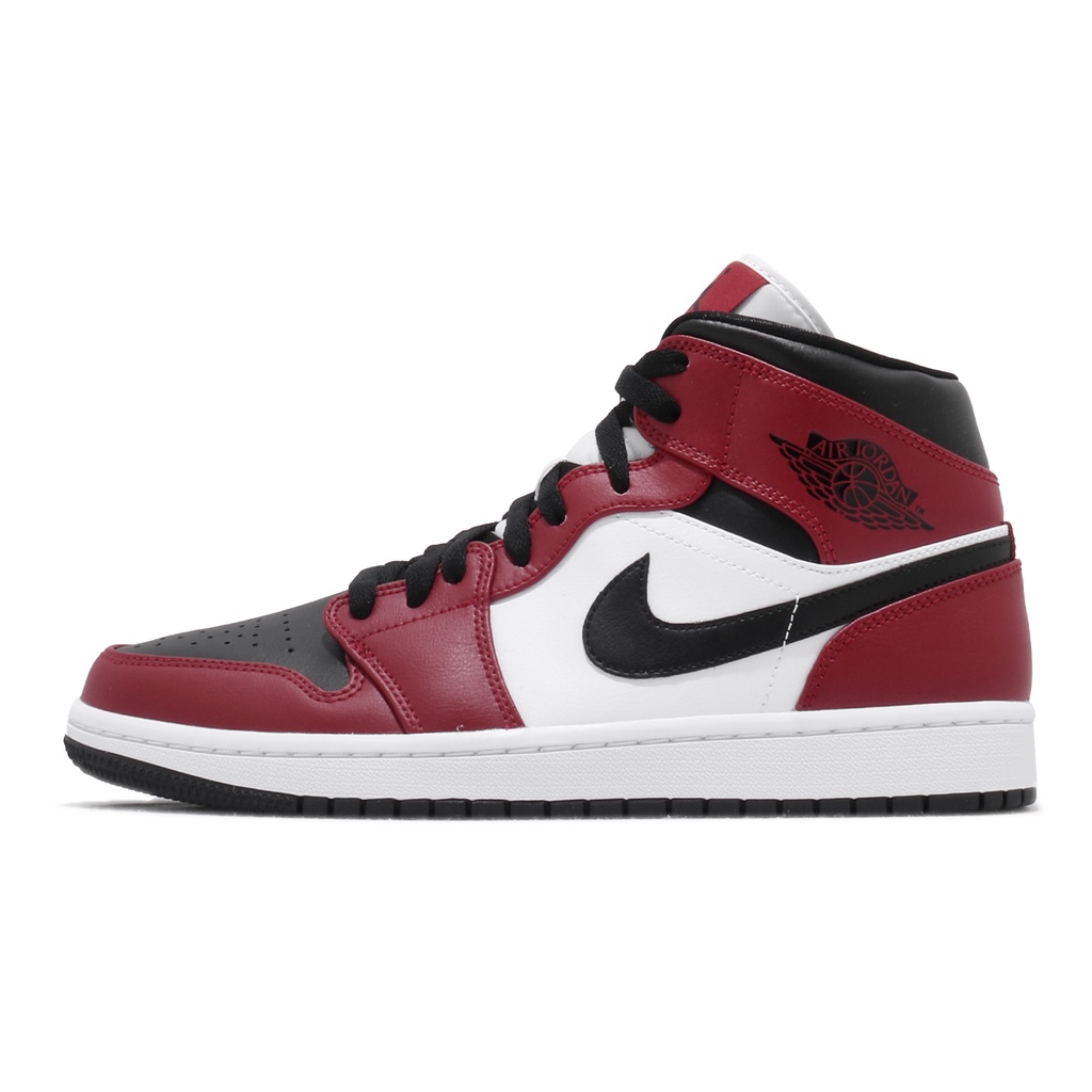 Nike Air Jordan 1 Mid Chicago 黑 紅 男鞋 AJ1 籃球鞋【ACS】 554724-069