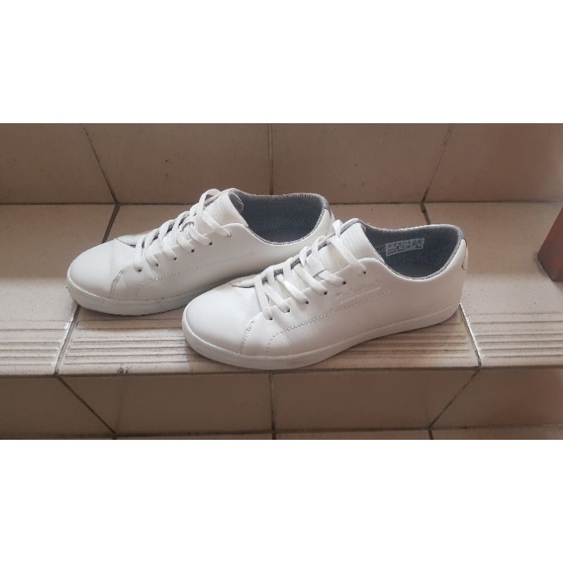 Timberland 男款白色Skape Park皮革牛津鞋|A3ZY3100