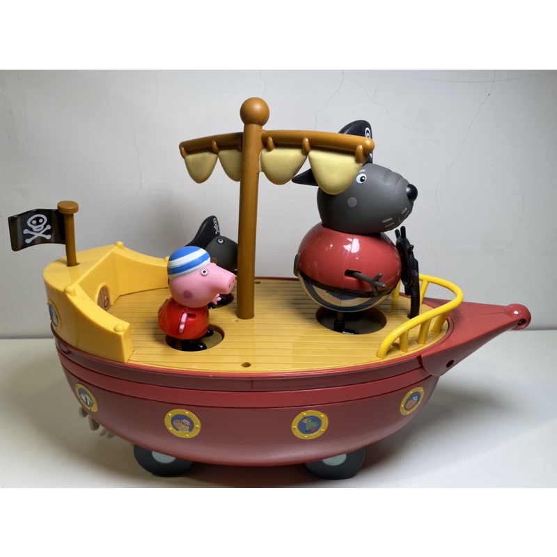 佩佩豬，海盜船，小豬佩奇，二手玩具