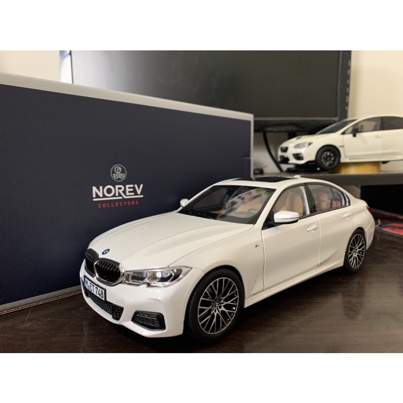 【E.M.C】1:18 1/18 Norev BMW 330i G20 2019 金屬模型車