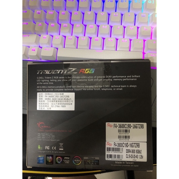 二手芝奇幻光戟DDR43600C19