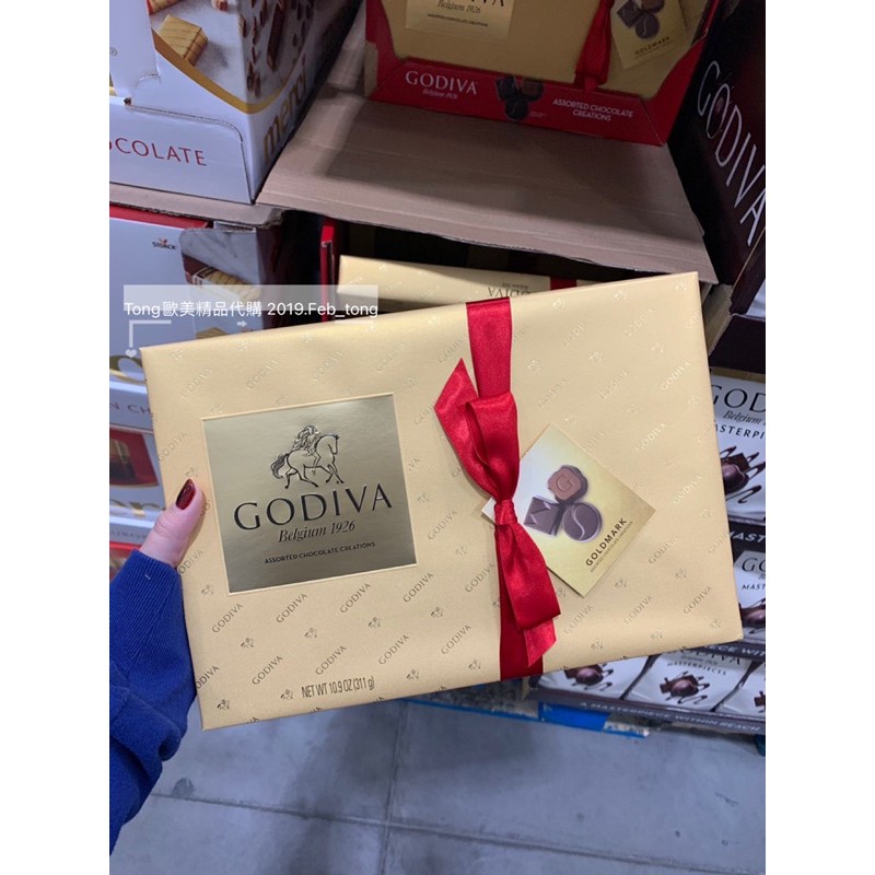 🇹🇼台灣現貨 Godiva 頂級 金裝高級 巧克力禮盒 27顆入