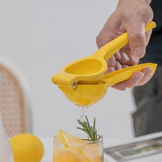 Life+💎多功能雙層檸檬夾 二合一鋁合金水果榨汁器 手動榨汁機 壓汁器 檸檬壓